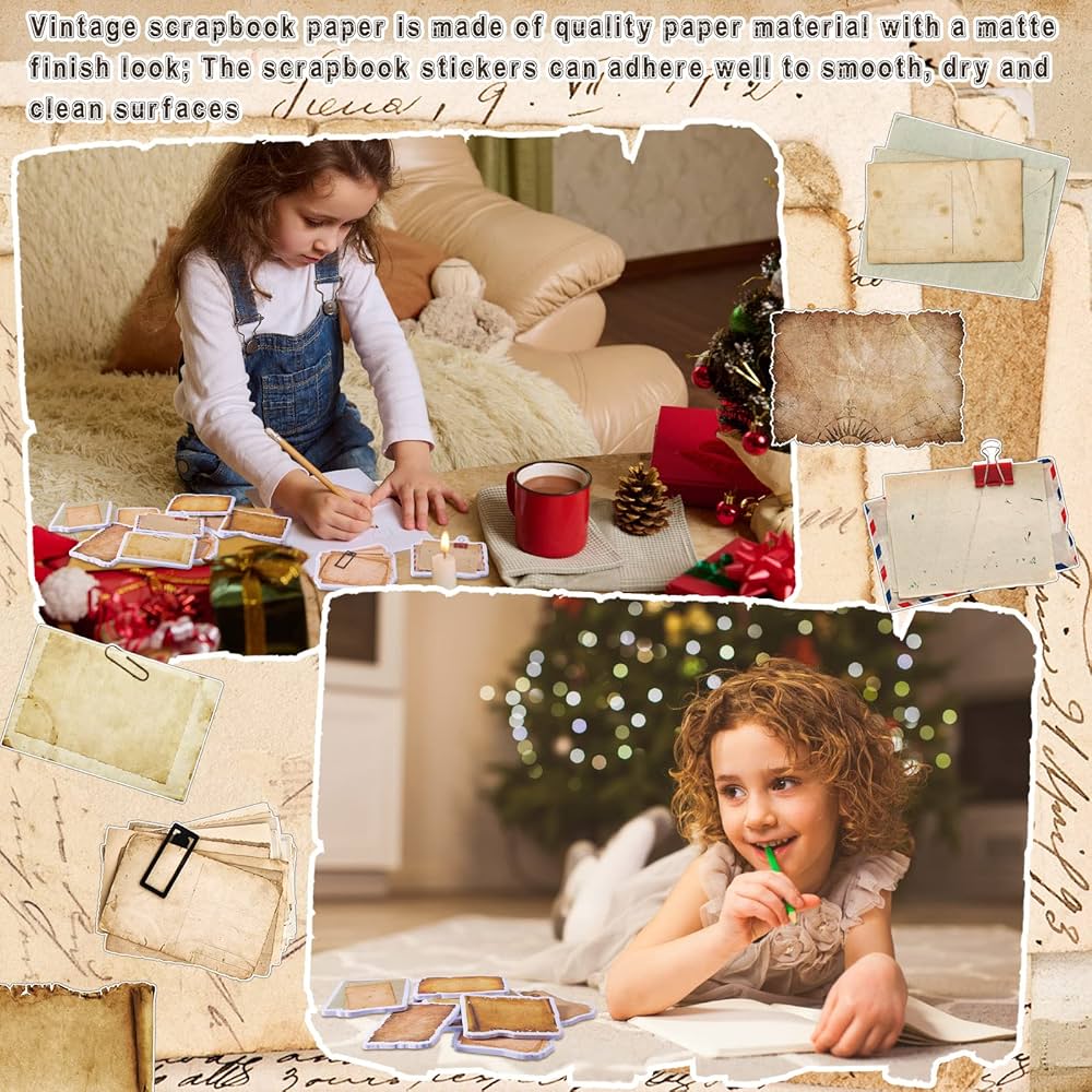 Amazon.com : 270 Sheets Vintage Sticky Note Pads Antique